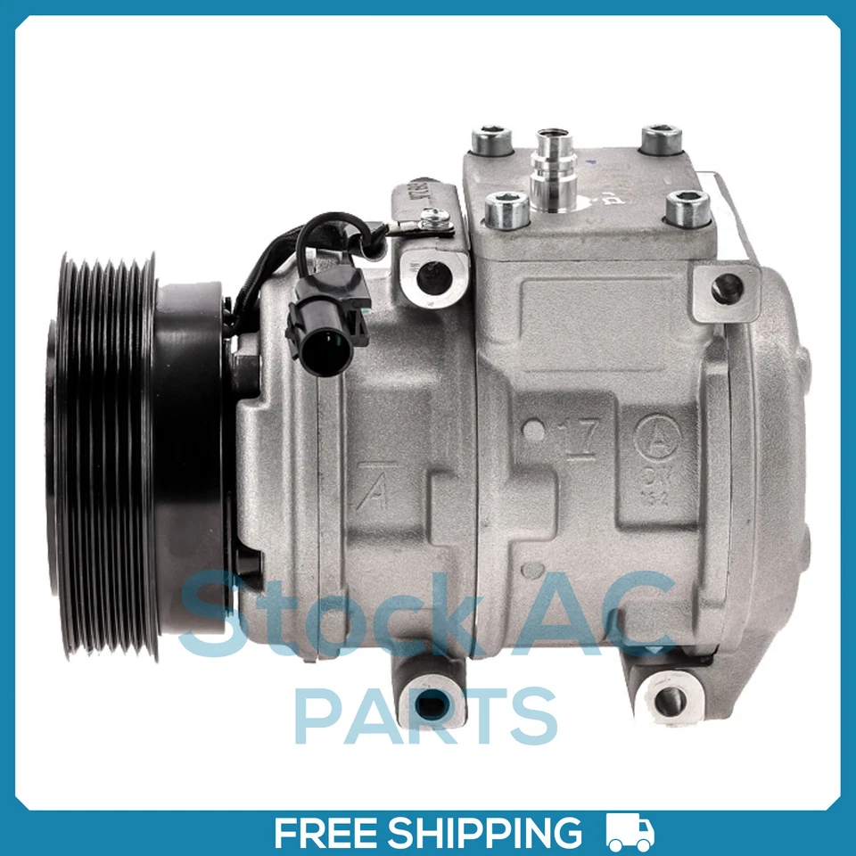 Compresor de aire acondicionado 10PA17C para Hyundai Genesis cupé 3,8 L - 2010 2011 2012 QR Foto 1 de 4