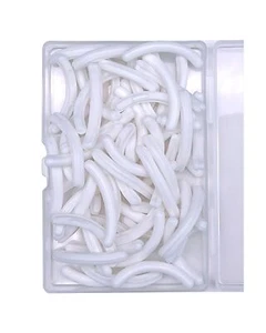 80 pcs Eyelash Curler Refills, Eyelash Curler Pads, Silicone Rubber Universal... - Picture 1 of 6