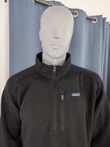Patagonia Better Sweater 1/4 Zip Herren 3XL schwarz GorpCore Outdoor Wandern - Bild 1 von 11