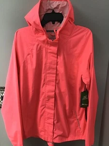 Skechers Performance Go Golf Go Shield LX 390 Women Hooded Jacket Coral Sz XL A6 - Picture 1 of 12