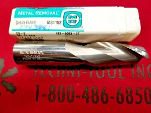 M31152 Metal Removal 2743881 2FL 1 x 1 x 2 1/4 x 5 Carbide Endmill - Picture 1 of 2
