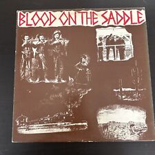 Blood On The Saddle 1984 Punk New Alliance Records SST records Vinyl LP S/T