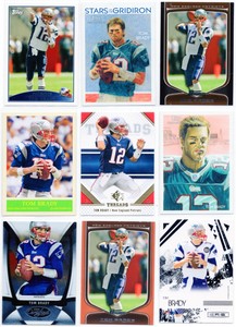 (27) TOM BRADY Cards Patriots / Buccaneers (Pack Fresh) No Duplicates (GOAT)