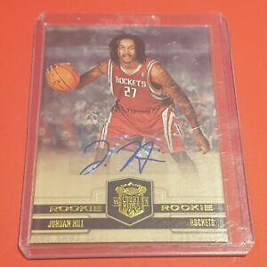 2010 Court Kings Jordan Hill Rookie Autograph #ed/649 - Houston Rockets