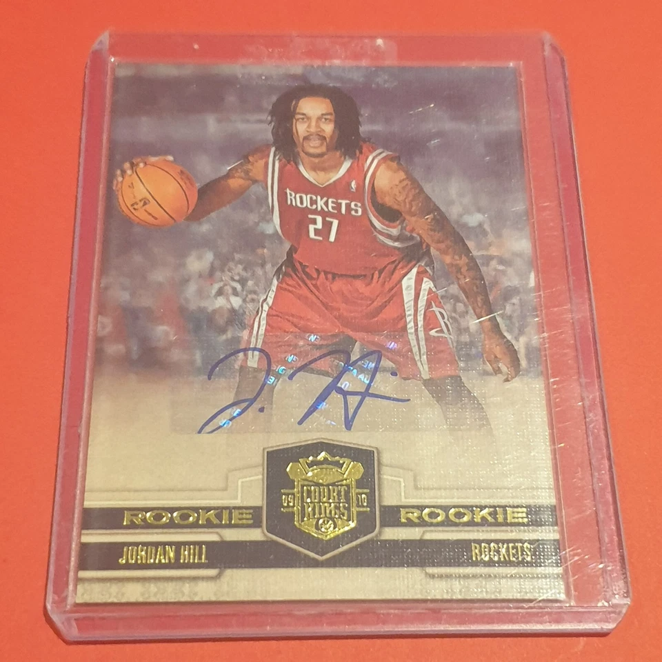 2010 Court Kings Jordan Hill Rookie Autograph #ed/649 - Houston Rockets - image 1 of 1