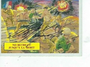 ALLEN J. LYNCH SIGNED 1988 DART VIETNAM WAR #11 - MEDAL OF HONOR - Picture 1 of 1