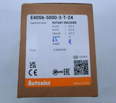 Autonics E40S6-5000-3-T-24 Rotary Encoders Incremental Type New - Image 1 of 4