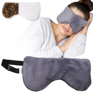 Heated Dry Eyes Mask - Sleep Mask, Microwavable Moist Heat Dry Eye Therapy Mask - Picture 1 of 9