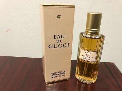 **VINTAGE** EAU DE GUCCI by SCANNON 1.7 oz / 50 ML Eau De Toilette Spray Sealed  - Image 1 of 2