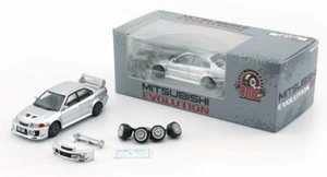 BM Creations Mitsubishi Lancer Evolution V & VI - Silver - RHD 1:64 Diecast Car - Picture 1 of 5