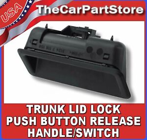 Trunk Lid Boot Pushbutton Tailgate Hatch Lock Switch For BMW E36 E46 E90 E70 E83