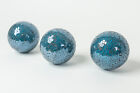 Decorative Balls | Set of 3 Mosaic Orbs | 4” Diameter | Table Centerpiece