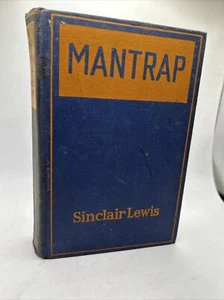 Mantrap HC book By Sinclair Lewis 1st edition 1926 blue cloth cover - Bild 1 von 10