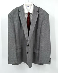 RALPH LAUREN jacket blazer sport coat check wool silk business multi color 58R - Picture 1 of 8