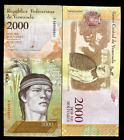 Venezuela 2000 Bolivares 2016 World Paper Money Unc Currency Bill