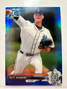 K52,733 - 2017 Bowman Chrome Mini Prospect 70th Blue #BCP122 Matt Manning #/70 - Picture 1 of 1