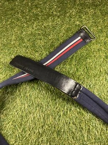 Vintage Tommy Jeans Belt Blue Red White 46" Long - Picture 1 of 5
