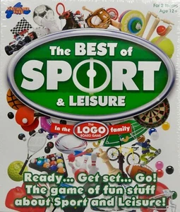 LOGO The Best of Sport & Leisure Quiz Family Board Game (12yrs+) ~ NREW & SEALED - Picture 1 of 6