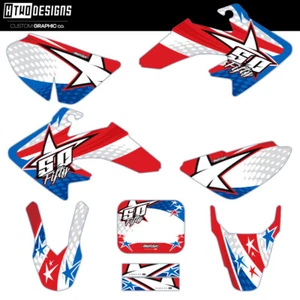 GRAPHIC KIT TO SUIT CRF 50 PIT BIKE DECAL KIT MOTOCROSS STICKERS CRF50 GRAPHICS - Picture 1 of 5