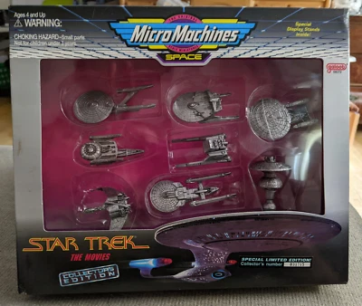 De colección 1995 Galoob Star Trek Serie de Televisión I Micro Máquinas Edición Coleccionista Foto 1 de 4