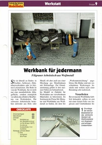 Eine filigrane Werkbank aus Weißmetall realisieren / Bauanleitung - Bild 1 von 1