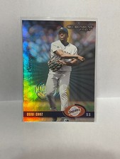 2003 Donruss Stat Line "National Atlantic City" embossed DEIVI CRUZ #d 1/1