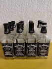 12 x LEERE Jack Daniels Flaschen Basteln Upcycling