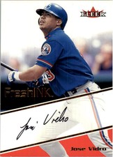 2000 (EXPOS) Fleer Focus Fresh Ink #46 Jose Vidro AUTO
