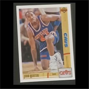 1991-92 Upper Deck #210 JOHN MORTON Cleveland Cavaliers