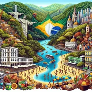 Brasilien Reisedaten eSIM High-Speed Daten QR Code Auto Aktivierung | Roaming Ready - Bild 1 von 2