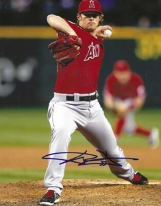 Signed 8x10 C.J. WILSON Los Angeles Angels Autographed 8x10 photo - w/COA - Picture 1 of 1