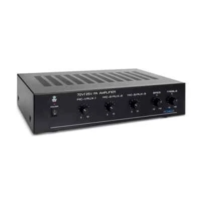 NEW Pyle 100 Watt Power Amplifier with 25 & 70 Volt Output - Black PCM60A - Image 1 of 4