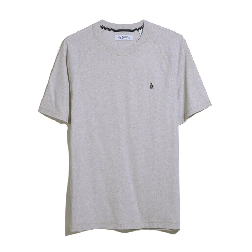 T-Shirt Original Penguin Jasper En Jersey De Coton | Coupe Slim, Logo Brodé - Photo 1/1