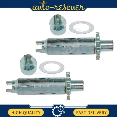 2x Conjunto de tornillo de ajuste de freno de tambor delantero para Chevrolet Brookwood 1958~1961 Foto 1 de 3