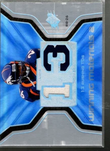 A8818- 2007 SPx Winning Materials Stat Dual #WMSTB Tatum Bell Jersey - NM-MT - Picture 1 of 2