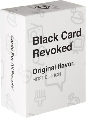 Black Card Revoked Original Flavor Party Card Game First Edition Black Culture - Image 1 of 2