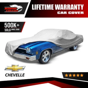 Chevy Chevelle 5 Layer Car Cover Water Proof In Out door Rain Snow UV Sun Dust - Picture 1 of 11