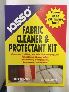 IOSSO Fabric Cleaner & Protectant Kit Mold Mould Mildew Tent Canvas Awning Water - Picture 1 of 5