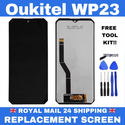 Oukitel WP23 Ersatzglas LCD Touchscreen Display, 24 Stunden Versand
