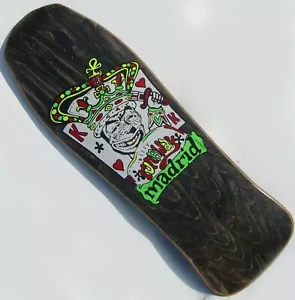 MADRID - Billy Runaway - King of Hearts Pro Skateboard Deck - Original 1987 NOS - Picture 1 of 3