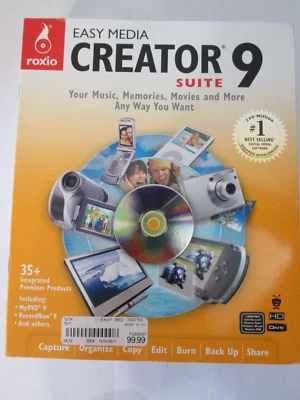 Roxio Easy Media Creator 9 Suite - New  - Image 1 of 4