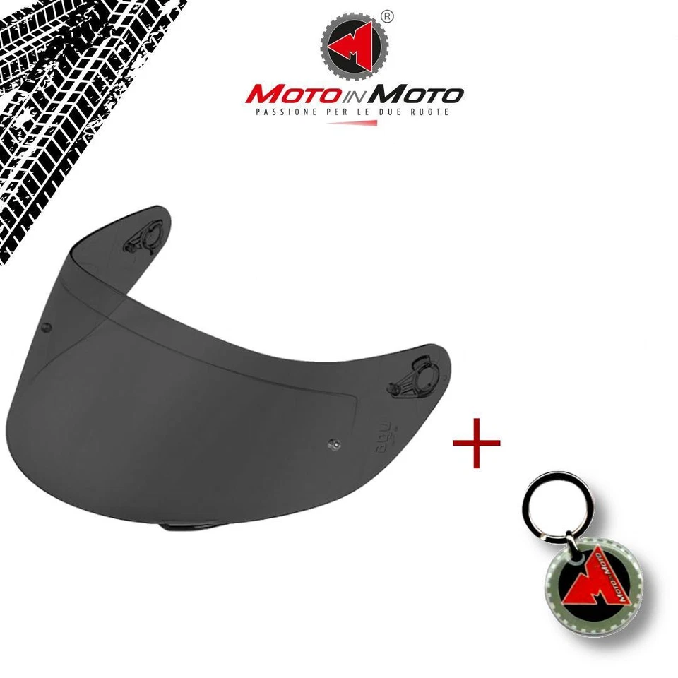 Visiera 80 Fumè Agv Mplk Max Pinlock Ready Taglie ml L XL XXL