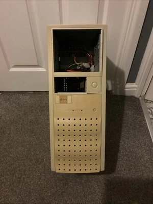 Dan Technologies Atx Retro Vintage Beige Pc Case Tower - Image 1 of 4