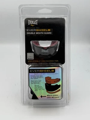 NUEVO SELLADO Everlast Evershield Doble Protector Bucal y Estuche Rojo Boxeo y MMA Foto 1 de 4