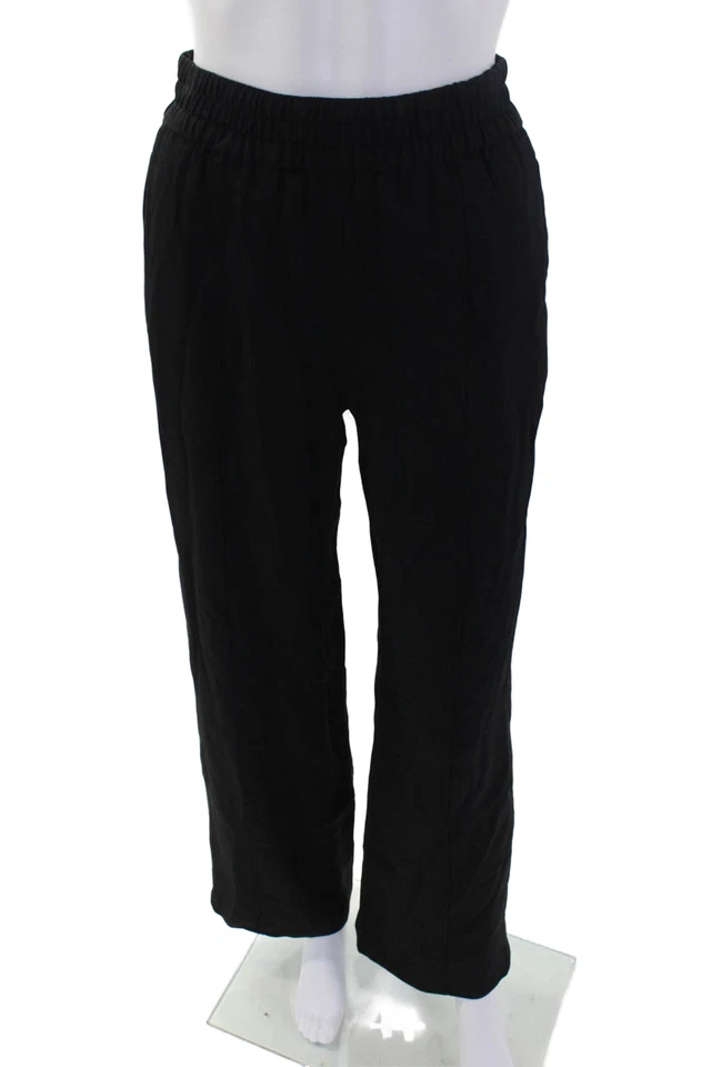 Pantalones deportivos Alice + Olivia para mujer negros talla XS Foto 1 de 4