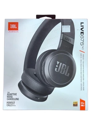 JBL LIVE675NC Wireless on-ear Headphones; 65 HR- NEW IN BOX - Image 1 of 4