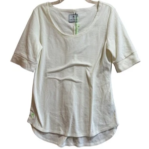 Dudley Stephens Ribbed Terry Fleece College Tee - NWT - Large - Picture 1 of 7