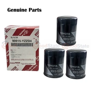 Genuine Lexus LX470 UZJ100 2UZ 4.7 Petrol Engine Oil Filter Set x3 - Picture 1 of 4