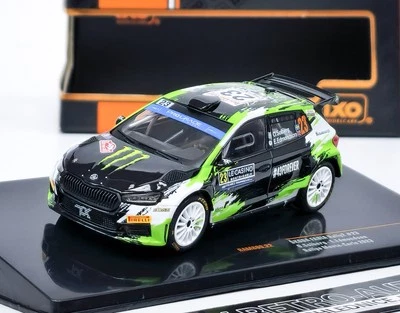 IXO MODELS ŠKODA FABIA RS Rally2 Nº23 Rallye Monte Carlo 2023 IXO 1:43