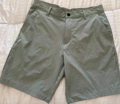Pantalones cortos chinos de pesca World Wide Sportsman 36 para hombre 9" verde salvia Foto 1 de 4